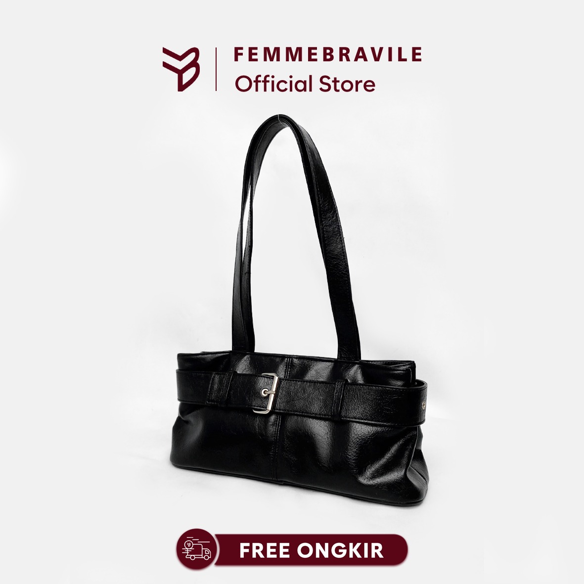 FEMMEBRAVILE Shoulder Bag Tas Bahu Wanita Tas Wanita Hand Bag Tas Tangan MIKI BAG