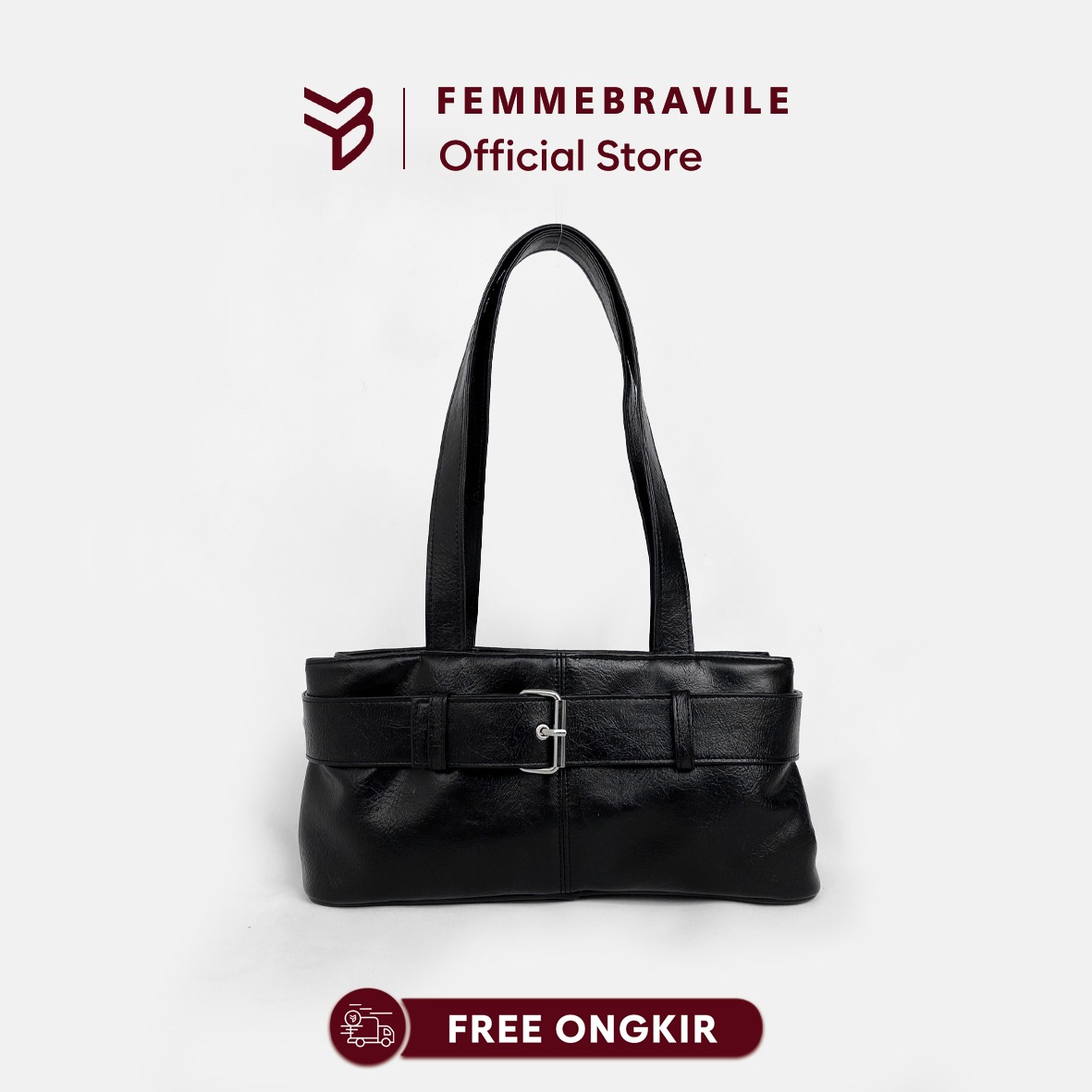FEMMEBRAVILE Shoulder Bag Tas Bahu Wanita Tas Wanita Hand Bag Tas Tangan MIKI BAG