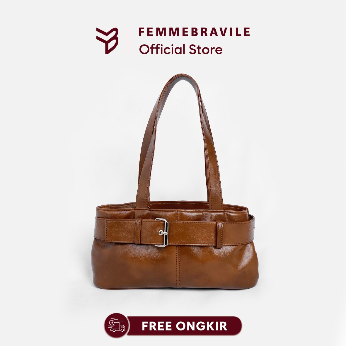 FEMMEBRAVILE Shoulder Bag Tas Bahu Wanita Tas Wanita Hand Bag Tas Tangan MIKI BAG