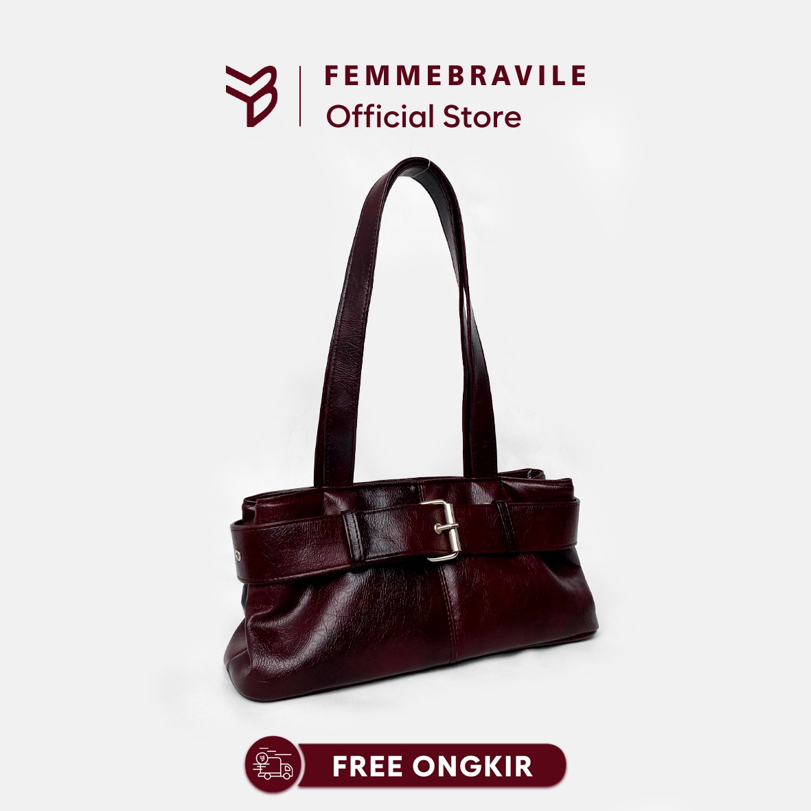 FEMMEBRAVILE Shoulder Bag Tas Bahu Wanita Tas Wanita Hand Bag Tas Tangan MIKI BAG