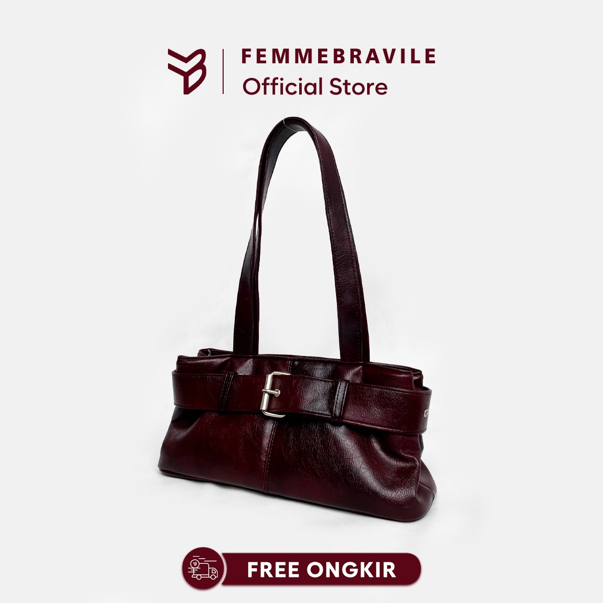 FEMMEBRAVILE Shoulder Bag Tas Bahu Wanita Tas Wanita Hand Bag Tas Tangan MIKI BAG