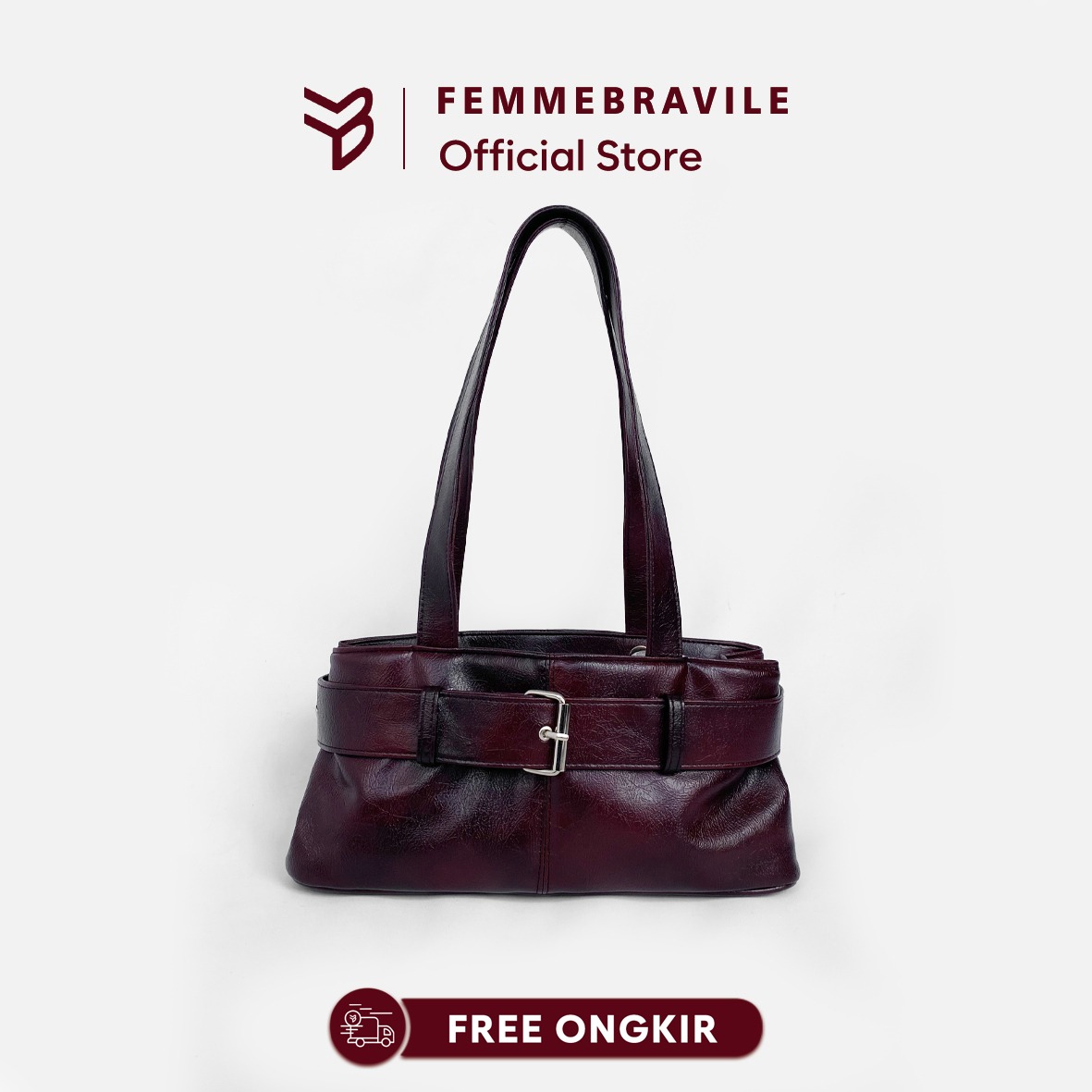 FEMMEBRAVILE Shoulder Bag Tas Bahu Wanita Tas Wanita Hand Bag Tas Tangan MIKI BAG