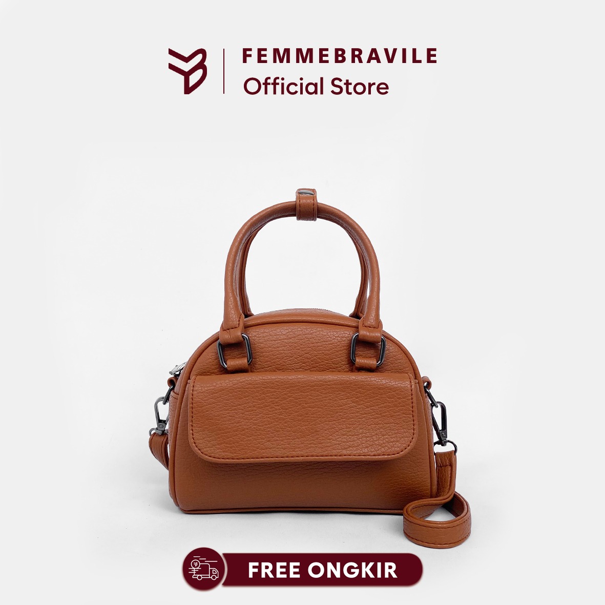 FEMMEBRAVILE MILI Bag Tas Wanita Elegan Bisa Jinjing Tas Selempang Tas Lucu Kekinian