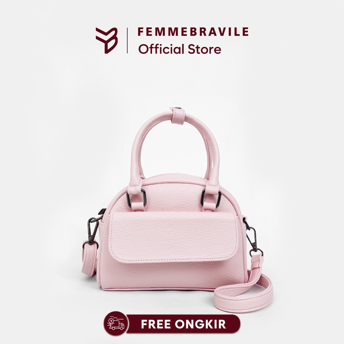 FEMMEBRAVILE MILI Bag Tas Wanita Elegan Bisa Jinjing Tas Selempang Tas Lucu Kekinian