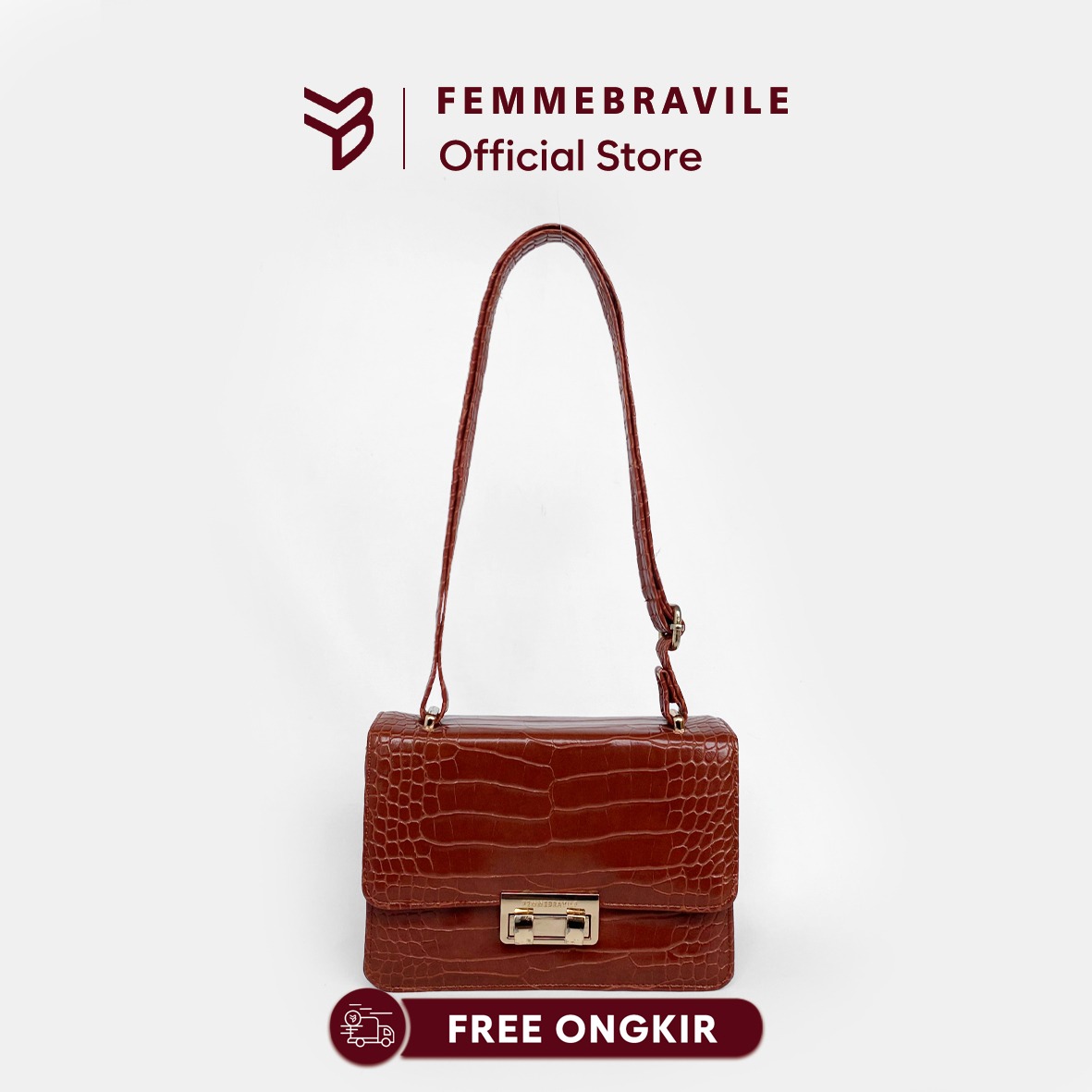 Femmebravile Sling Bag Tas Selempang Wanita Fashion Women Shoulder bag Mory Bag