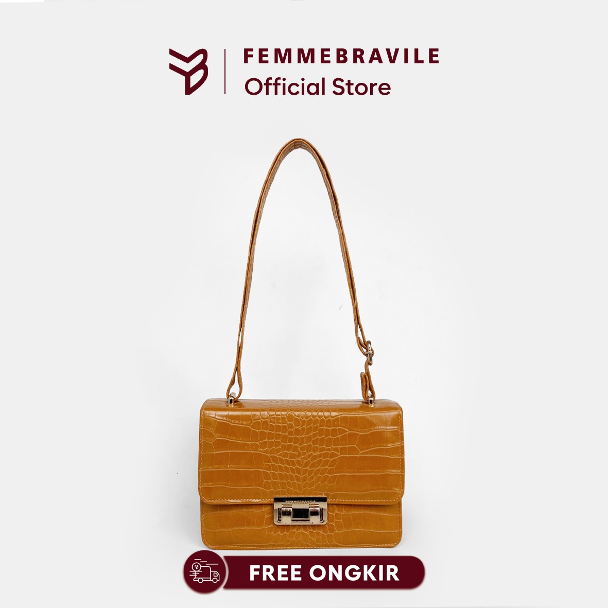 Femmebravile Sling Bag Tas Selempang Wanita Fashion Women Shoulder bag Mory Bag