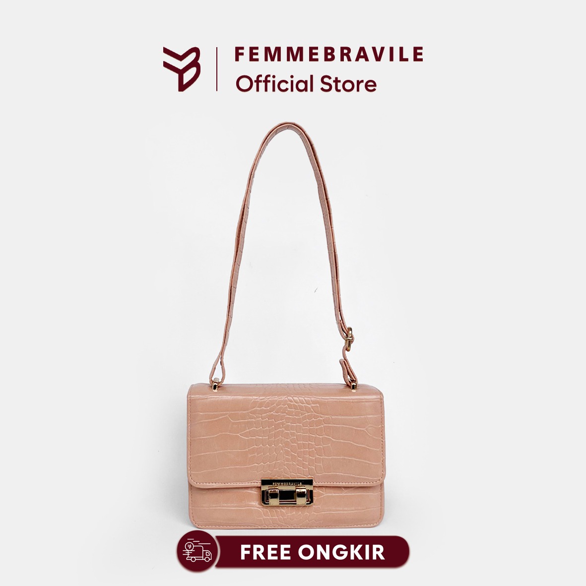 Femmebravile Sling Bag Tas Selempang Wanita Fashion Women Shoulder bag Mory Bag