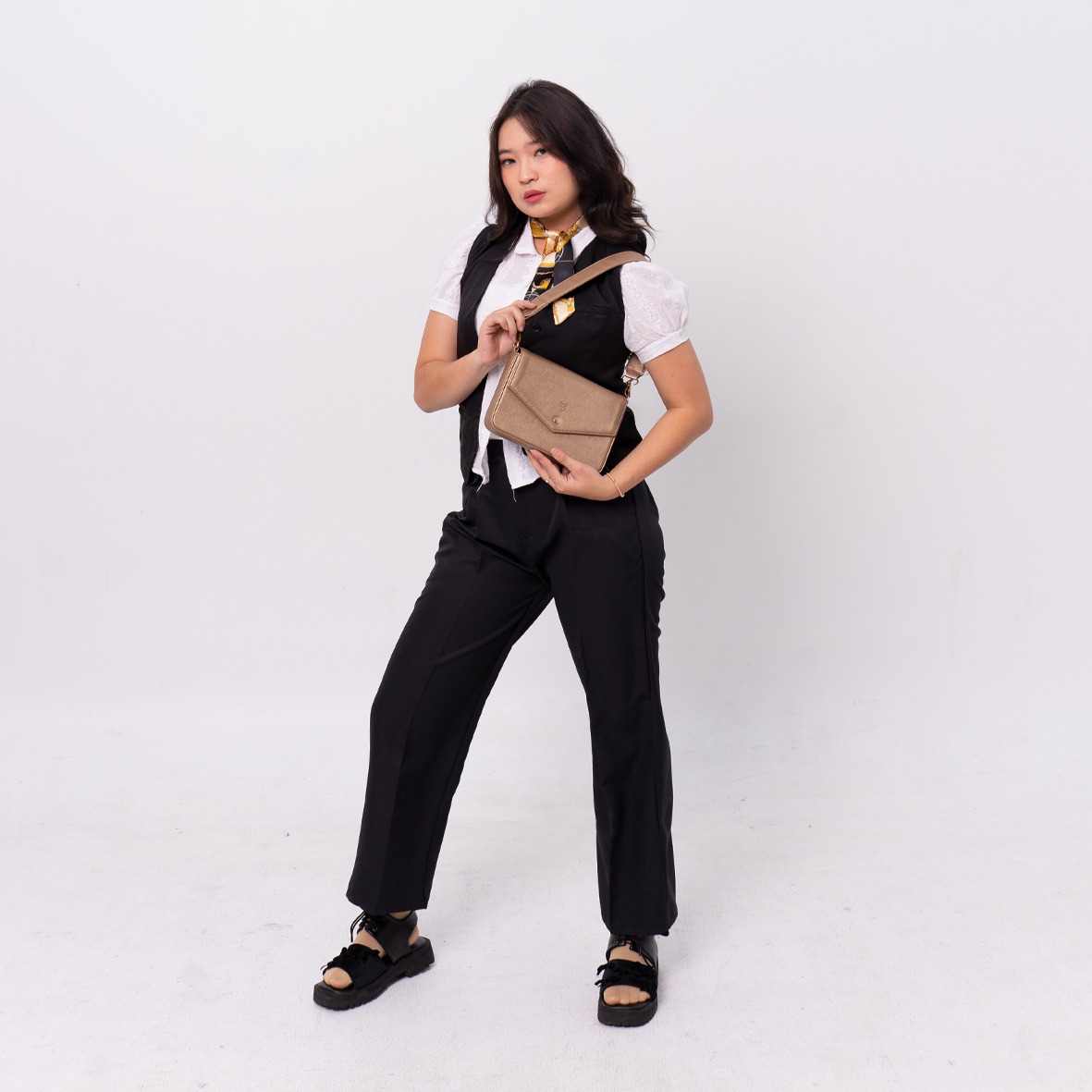 FEMMEBRAVILE Sling Bag Tas Selempang Wanita Fashion Women Shoulder bag Natali Bag
