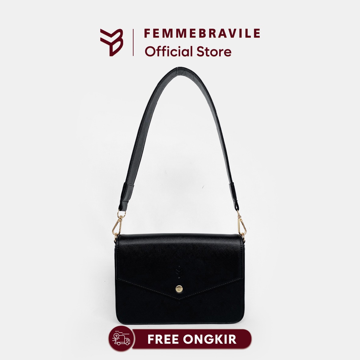 FEMMEBRAVILE Sling Bag Tas Selempang Wanita Fashion Women Shoulder bag Natali Bag