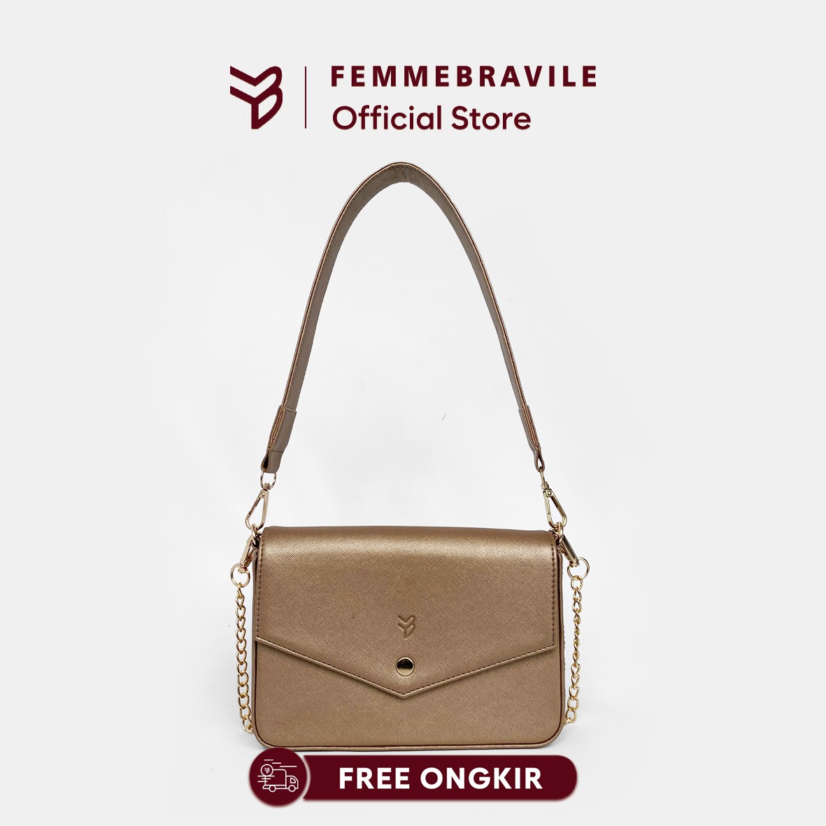 FEMMEBRAVILE Sling Bag Tas Selempang Wanita Fashion Women Shoulder bag Natali Bag