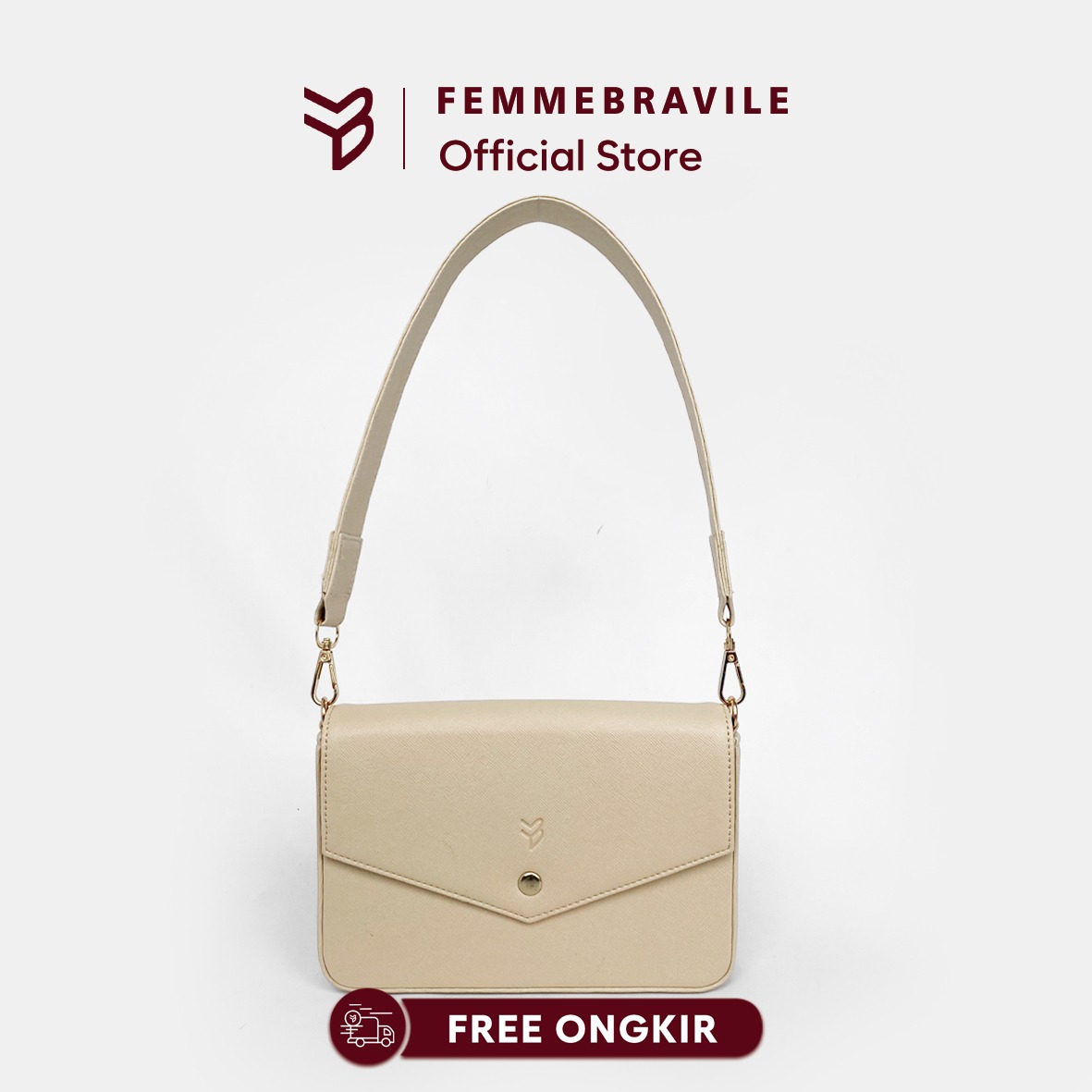 FEMMEBRAVILE Sling Bag Tas Selempang Wanita Fashion Women Shoulder bag Natali Bag