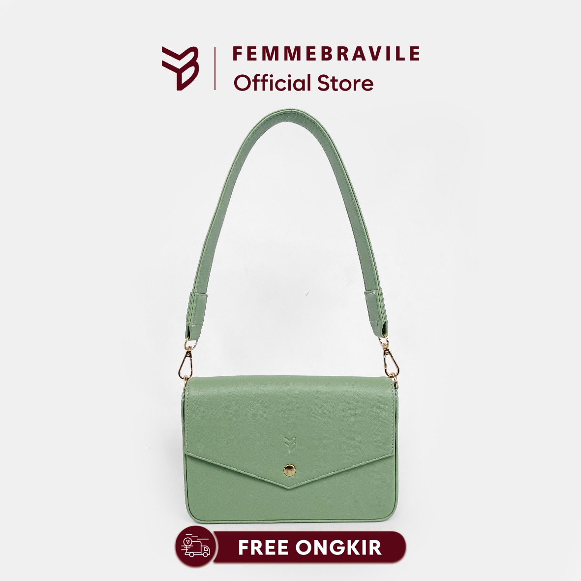 FEMMEBRAVILE Sling Bag Tas Selempang Wanita Fashion Women Shoulder bag Natali Bag