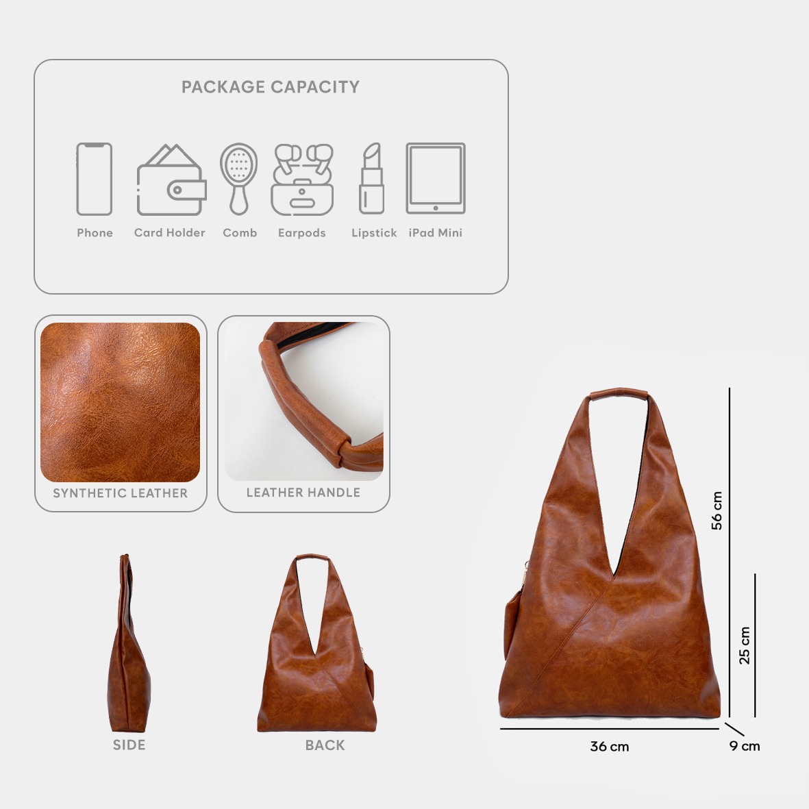 Femmebravile - Nayla Bag - Totebag Wanita - Tas Kuliah Wanita - Shoulder Bag - Tote Bag Cantik