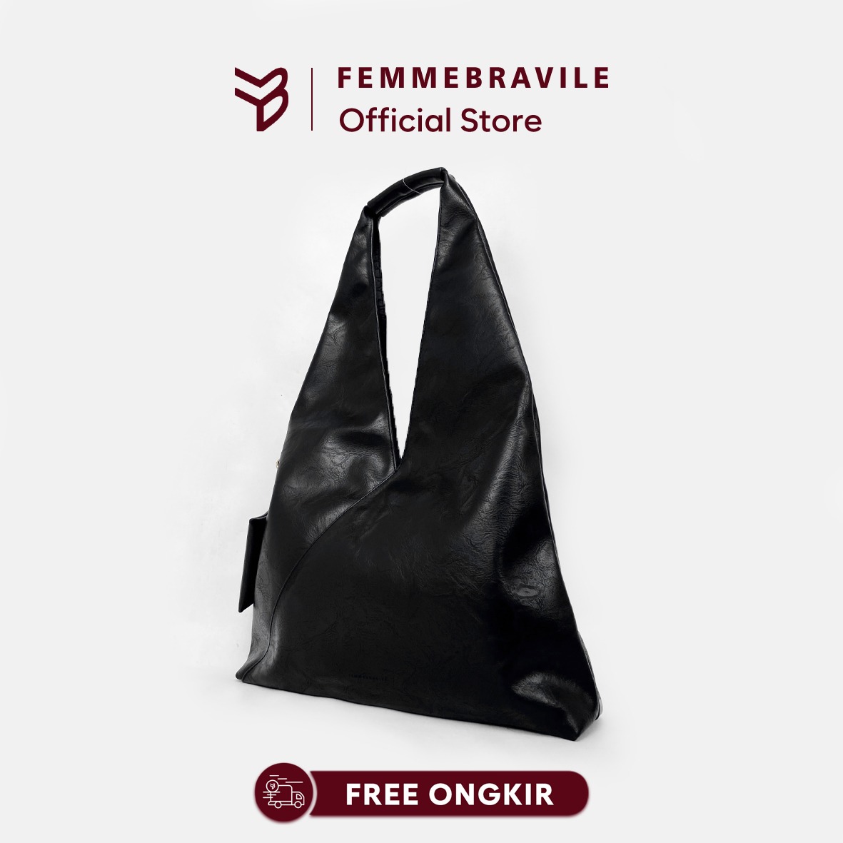 Femmebravile - Nayla Bag - Totebag Wanita - Tas Kuliah Wanita - Shoulder Bag - Tote Bag Cantik