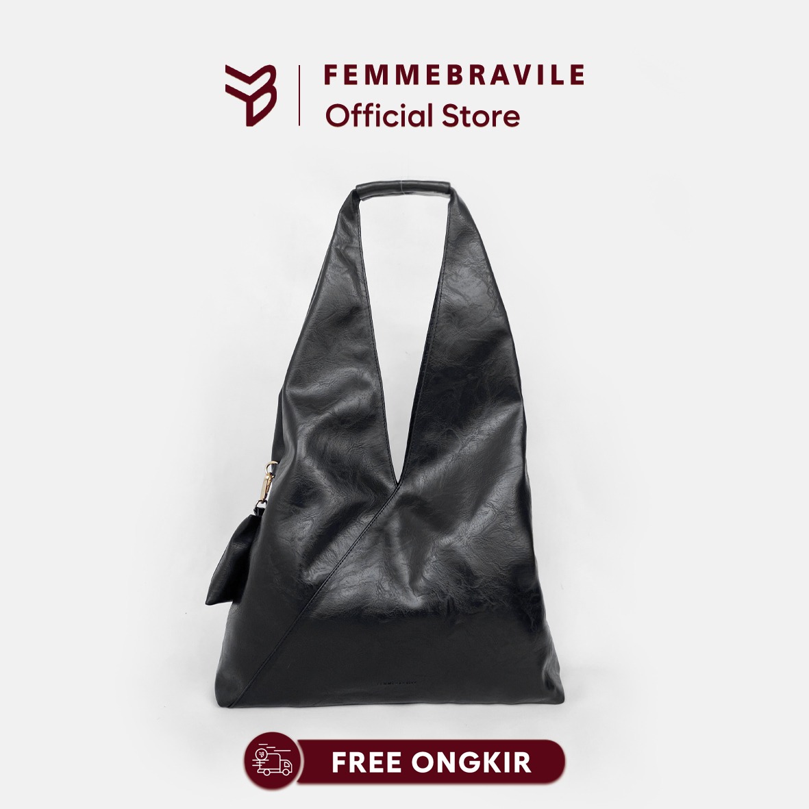 Femmebravile - Nayla Bag - Totebag Wanita - Tas Kuliah Wanita - Shoulder Bag - Tote Bag Cantik