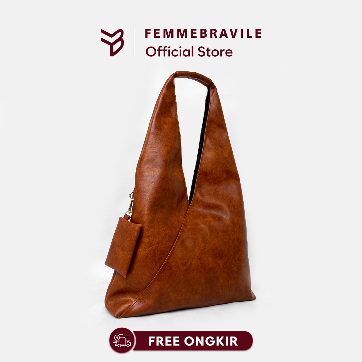 Femmebravile - Nayla Bag - Totebag Wanita - Tas Kuliah Wanita - Shoulder Bag - Tote Bag Cantik