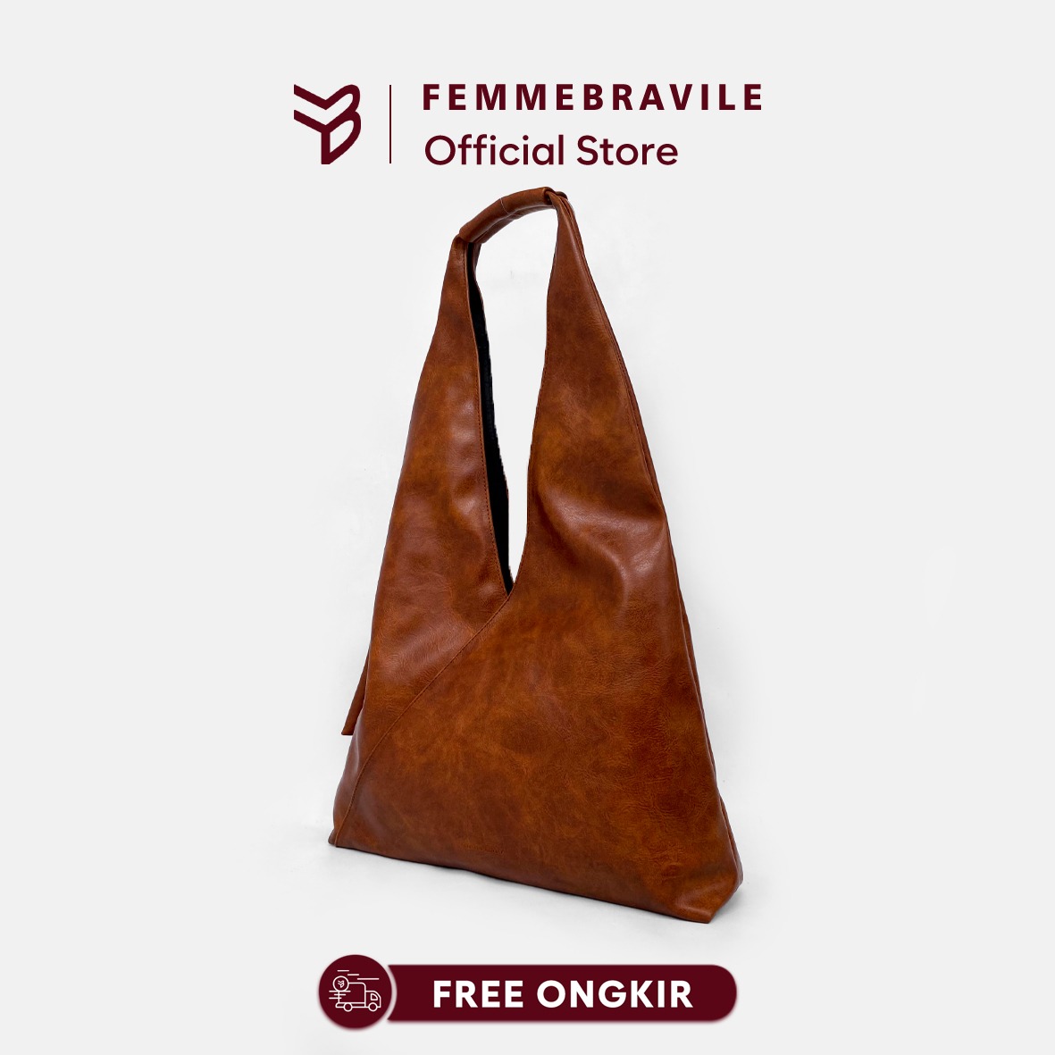 Femmebravile - Nayla Bag - Totebag Wanita - Tas Kuliah Wanita - Shoulder Bag - Tote Bag Cantik