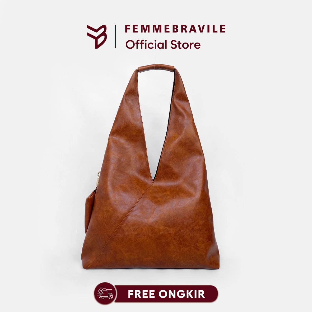 Femmebravile - Nayla Bag - Totebag Wanita - Tas Kuliah Wanita - Shoulder Bag - Tote Bag Cantik
