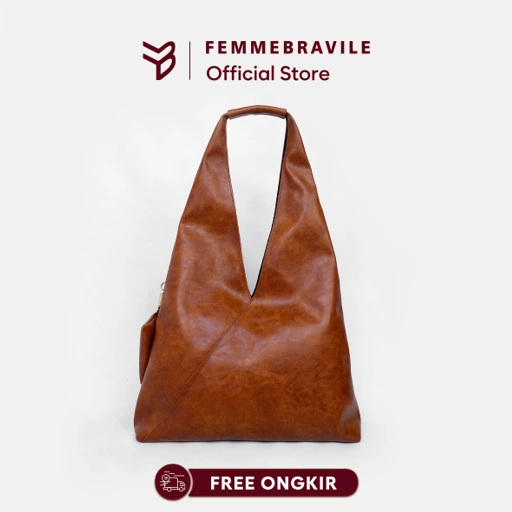Image of Femmebravile - Nayla Bag - Totebag Wanita - Tas Kuliah Wanita - Shoulder Bag - Tote Bag Cantik