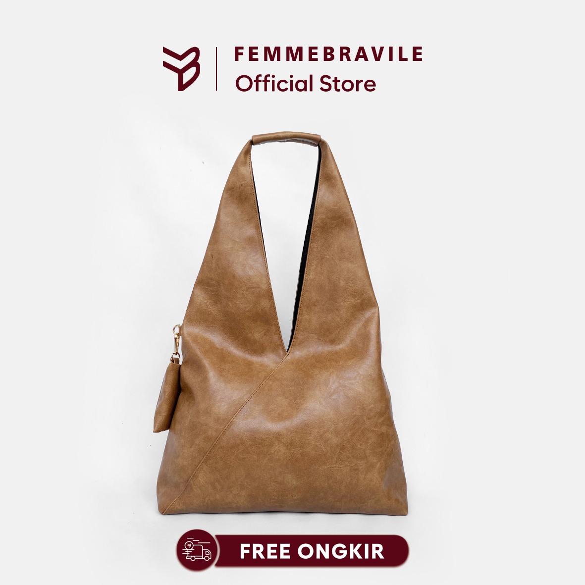 Femmebravile - Nayla Bag - Totebag Wanita - Tas Kuliah Wanita - Shoulder Bag - Tote Bag Cantik