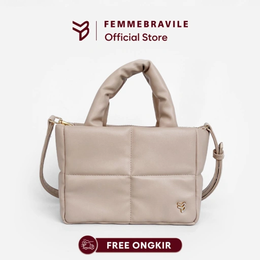 Image of FEMMEBRAVILE Sling Bag Tas Selempang Wanita Fashion Women Shoulder bag Puffy Bag