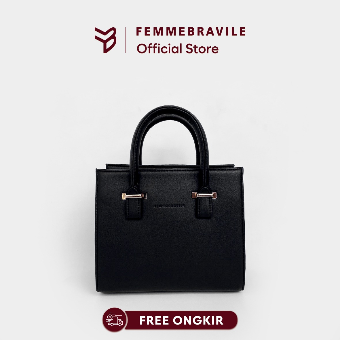 FEMMEBRAVILE Sandara Mini Leather Tas Wanita Sling bag Shoulder bag Tas Selempang Wanita