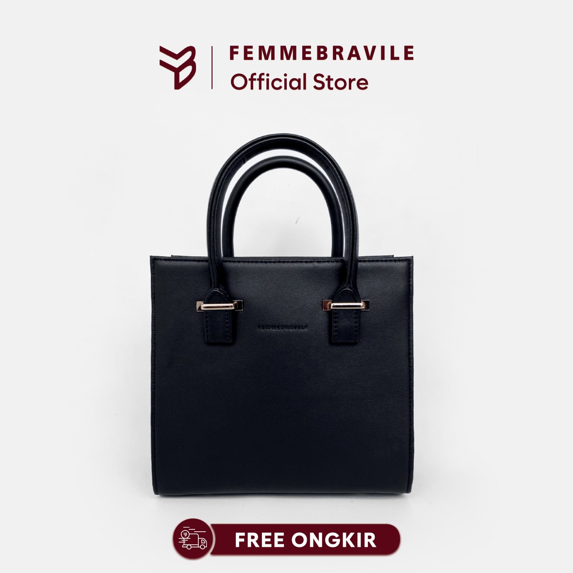 FEMMEBRAVILE Sandara Small Leather Fashion Women Slingbag Shoulderbag Tas Selempang Wanita