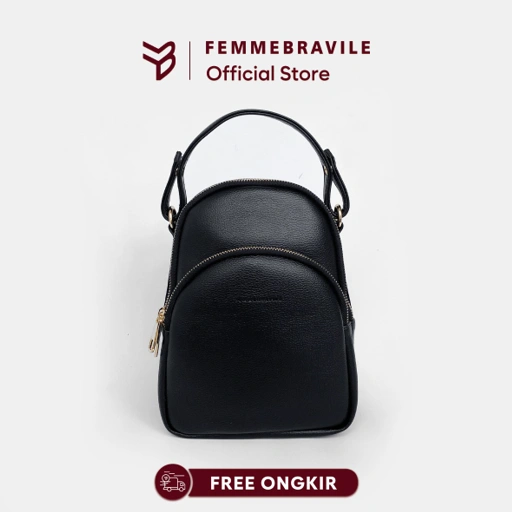 Image of FEMMEBRAVILE Tammy Bag Tas Wanita Slingbag Tas Ransel Wanita Tas Selempang Backpack