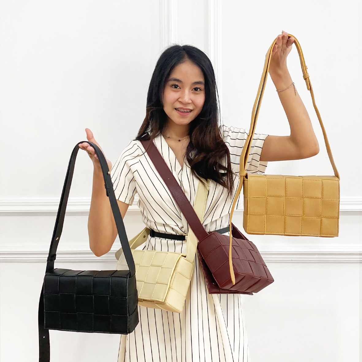 Femmebravile Sling Bag Tas Selempang Wanita Fashion Women Shoulder bag FEMME Mini Bag