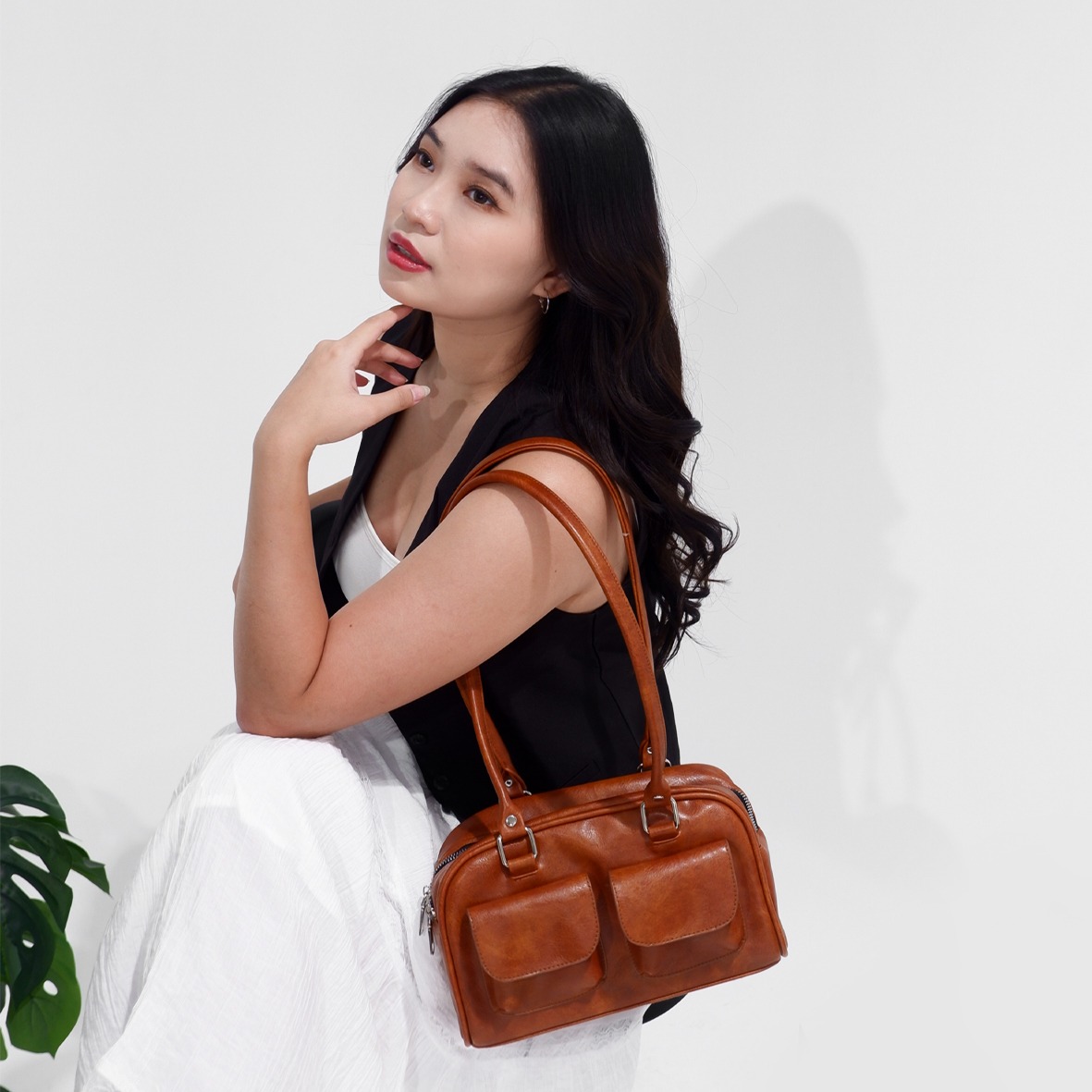 FEMMEBRAVILE Julia Bag Tas Wanita Shoulder Bag Tas Bahu Fashion Women