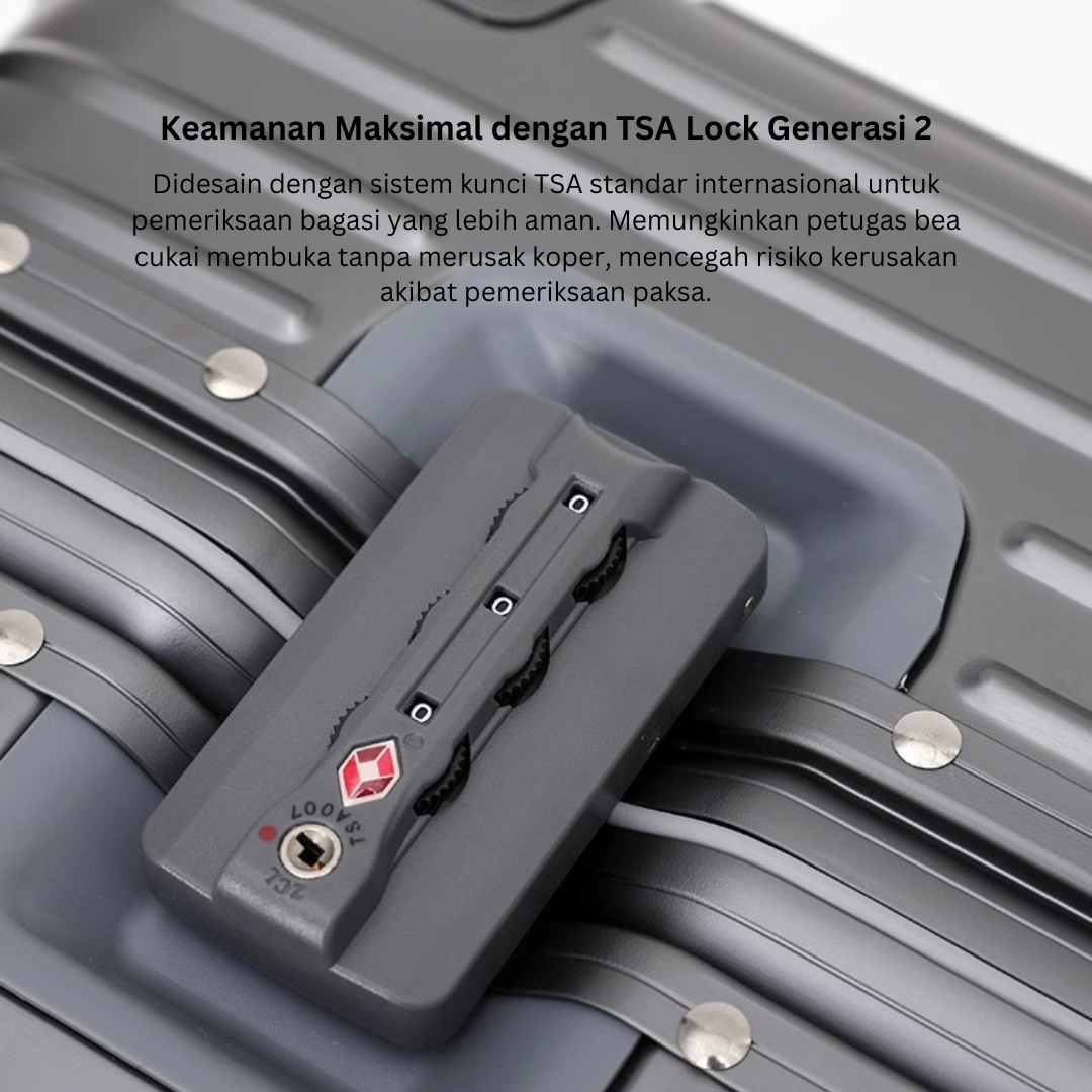 ONIMATE LUGGAGE - Full Alumunium Magnesium