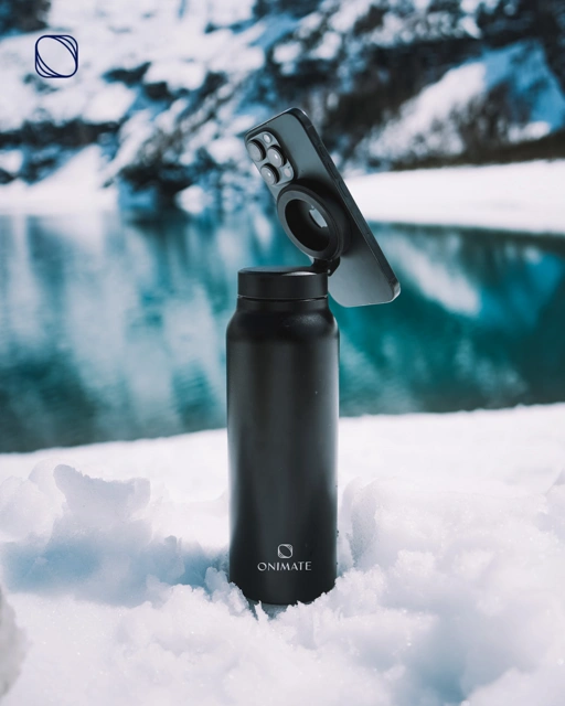 Image of ONIMATE TUMBLER – 800ml Stainless Steel Vacuum Bottle with MagSafe Magnetic Phone Mount