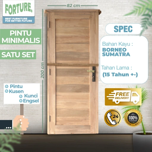 Image of Satu Set Pintu Minimalis