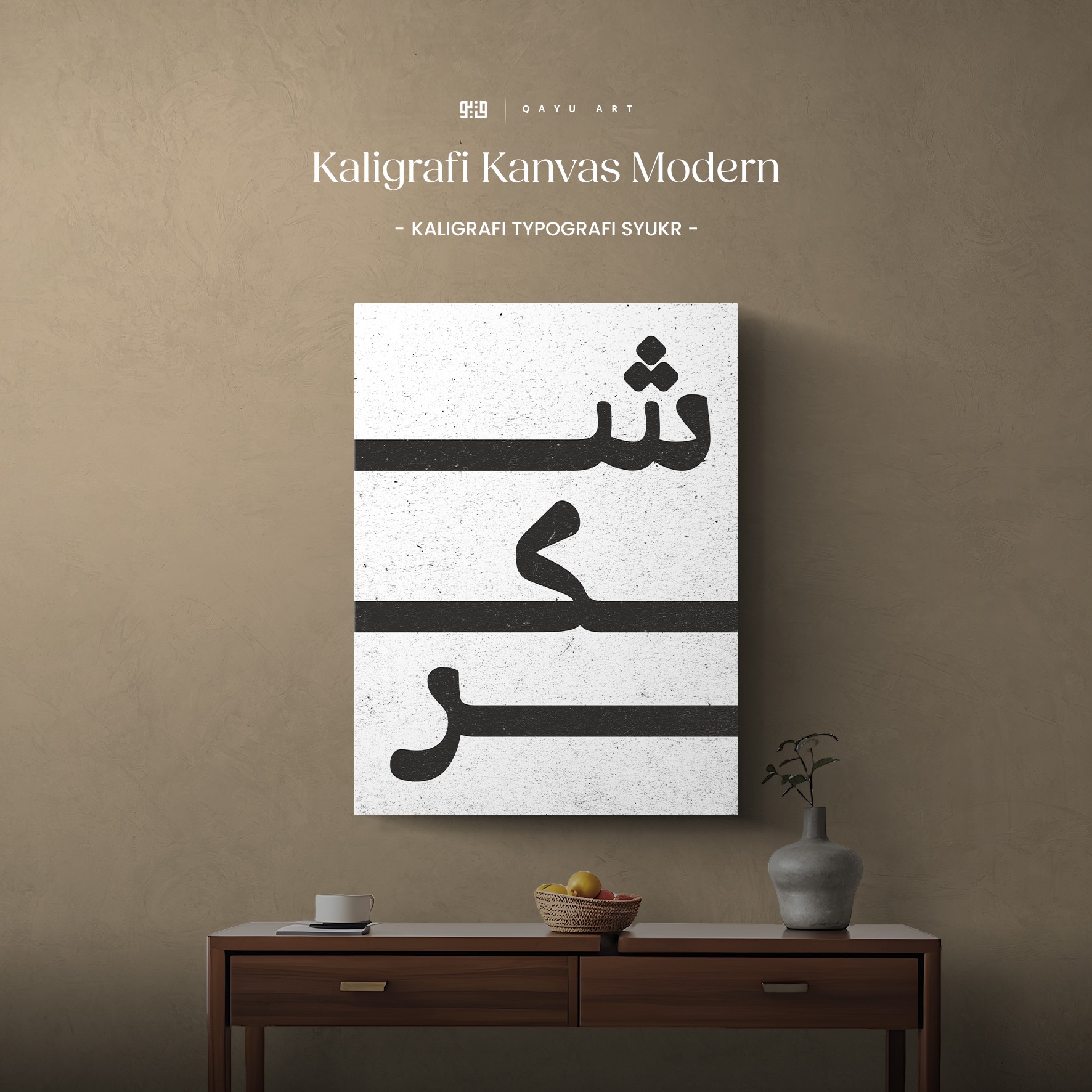 P34.01 Kaligrafi Typografi Syukr