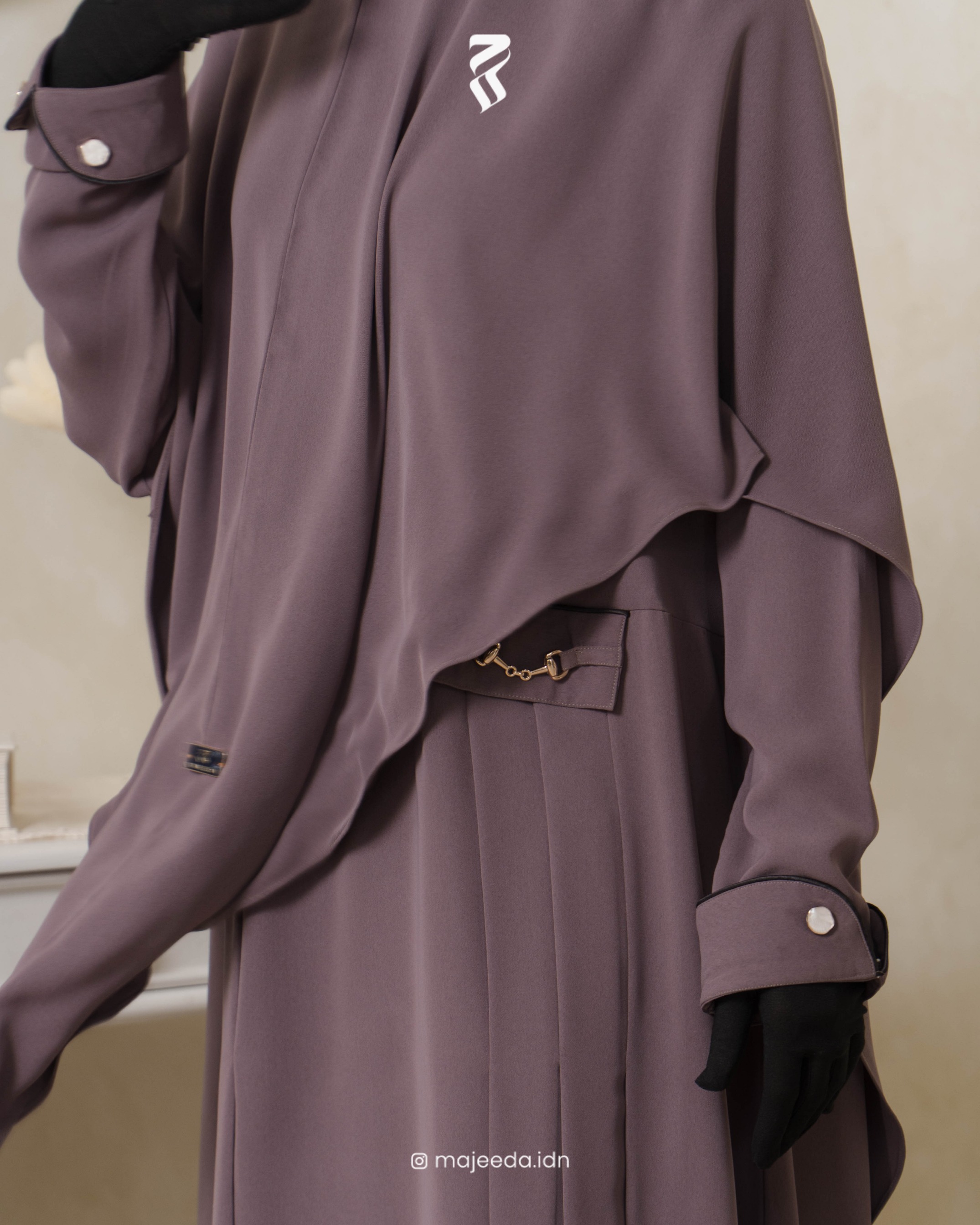 Dress Only | Majeeda's Hayajestic Series | Cocoa Powder