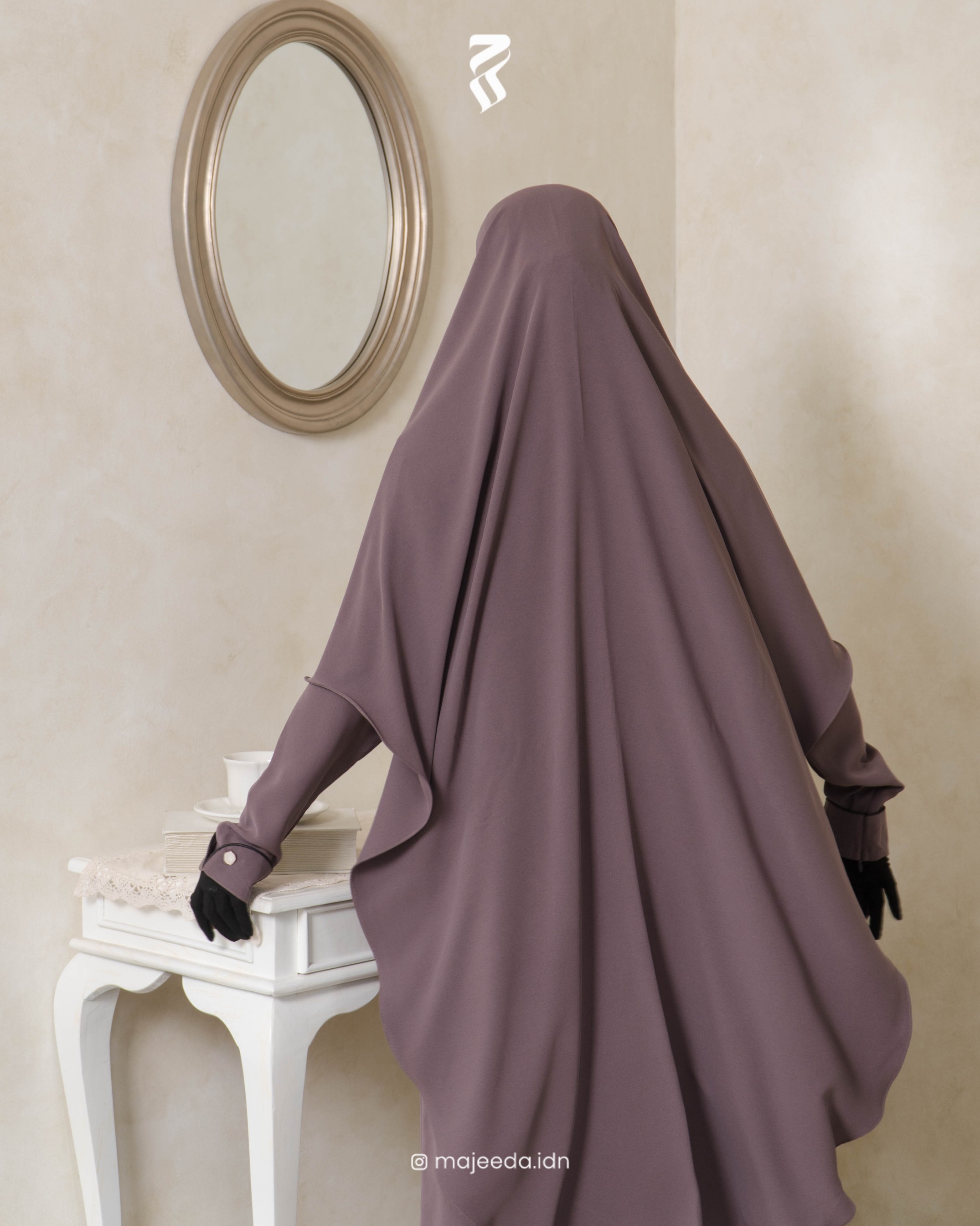 Dress Only | Majeeda's Hayajestic Series | Cocoa Powder