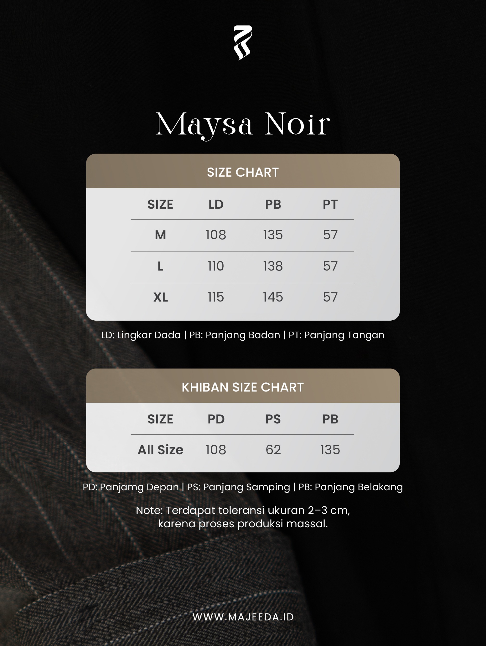 Dress & Khiban | Maysa Noir