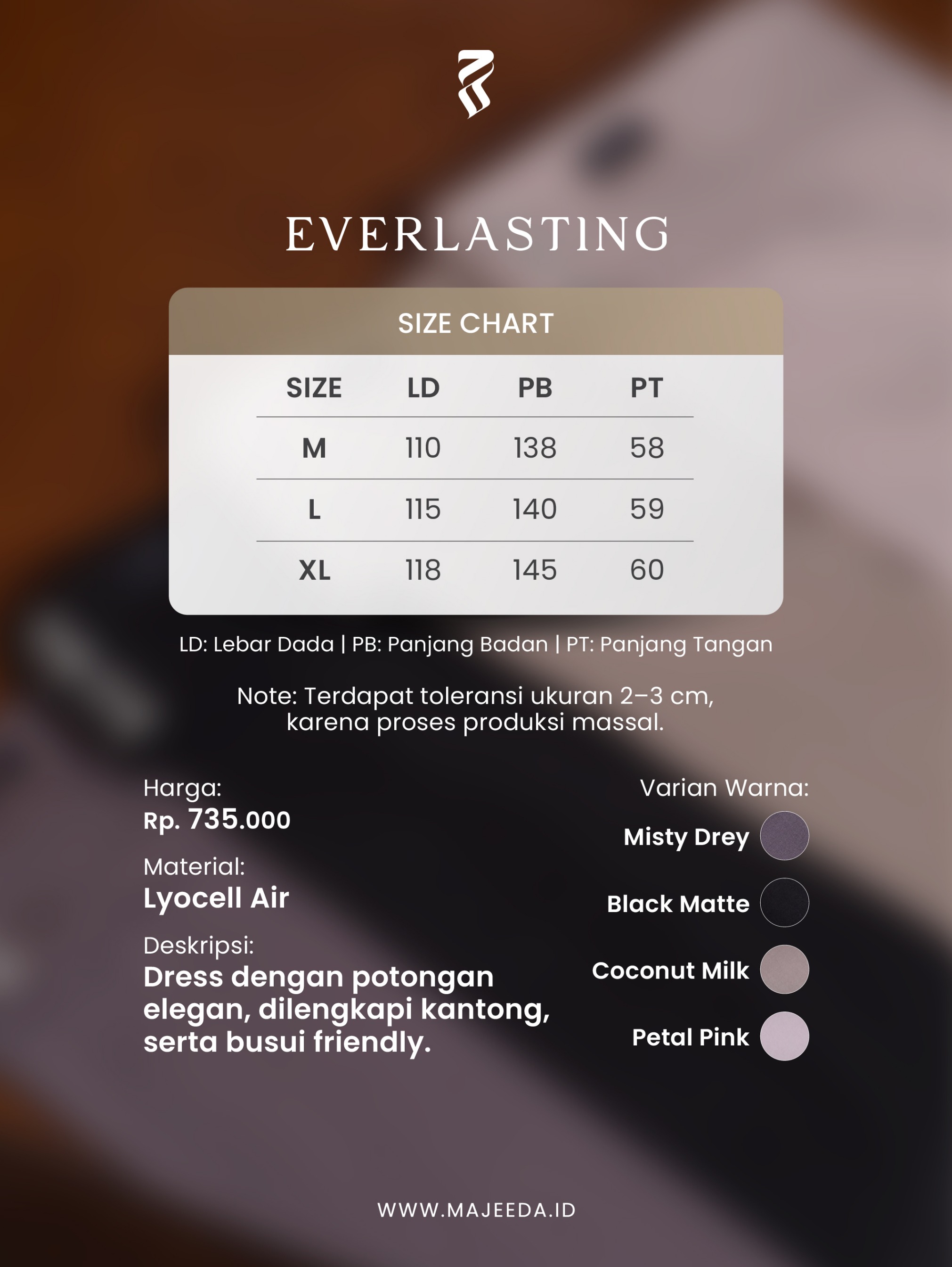 Dress Only | Everlasting Petal Pink