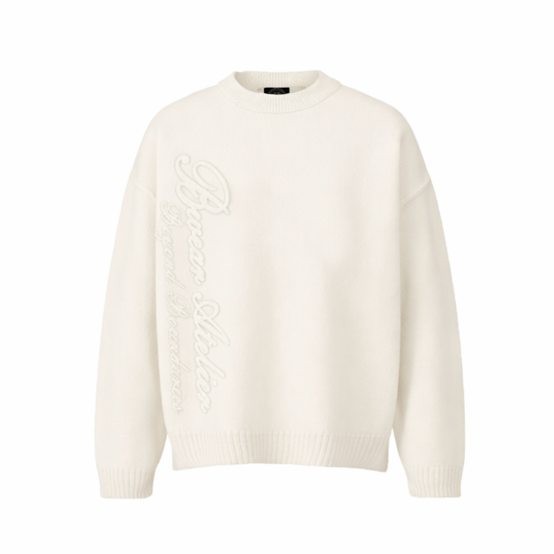 Bewear - Essentials Knitwear Broken Whitee