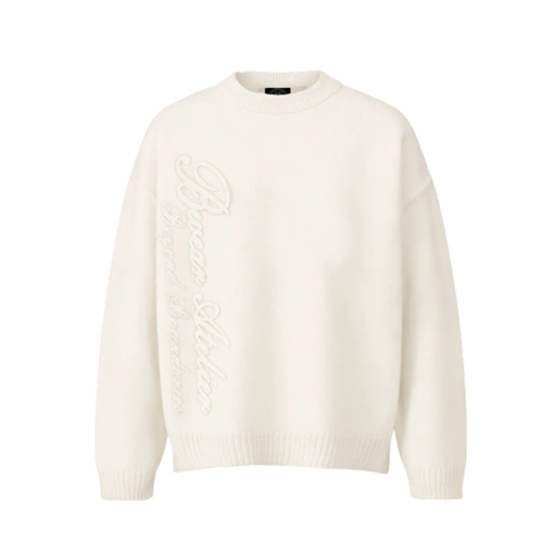 Image of Bewear - Essentials Knitwear Broken Whitee