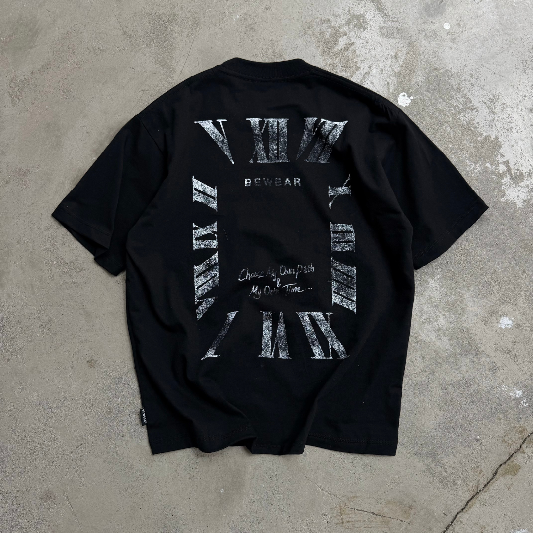 Bewear - Oversize T-shirt Watch Black