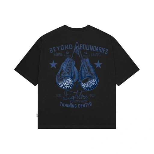 Image of Bewear - Oversize Boxing T-shirt Black