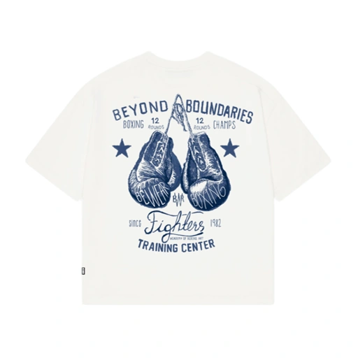 Image of Bewear - Oversize Boxing T-shirt Whitee