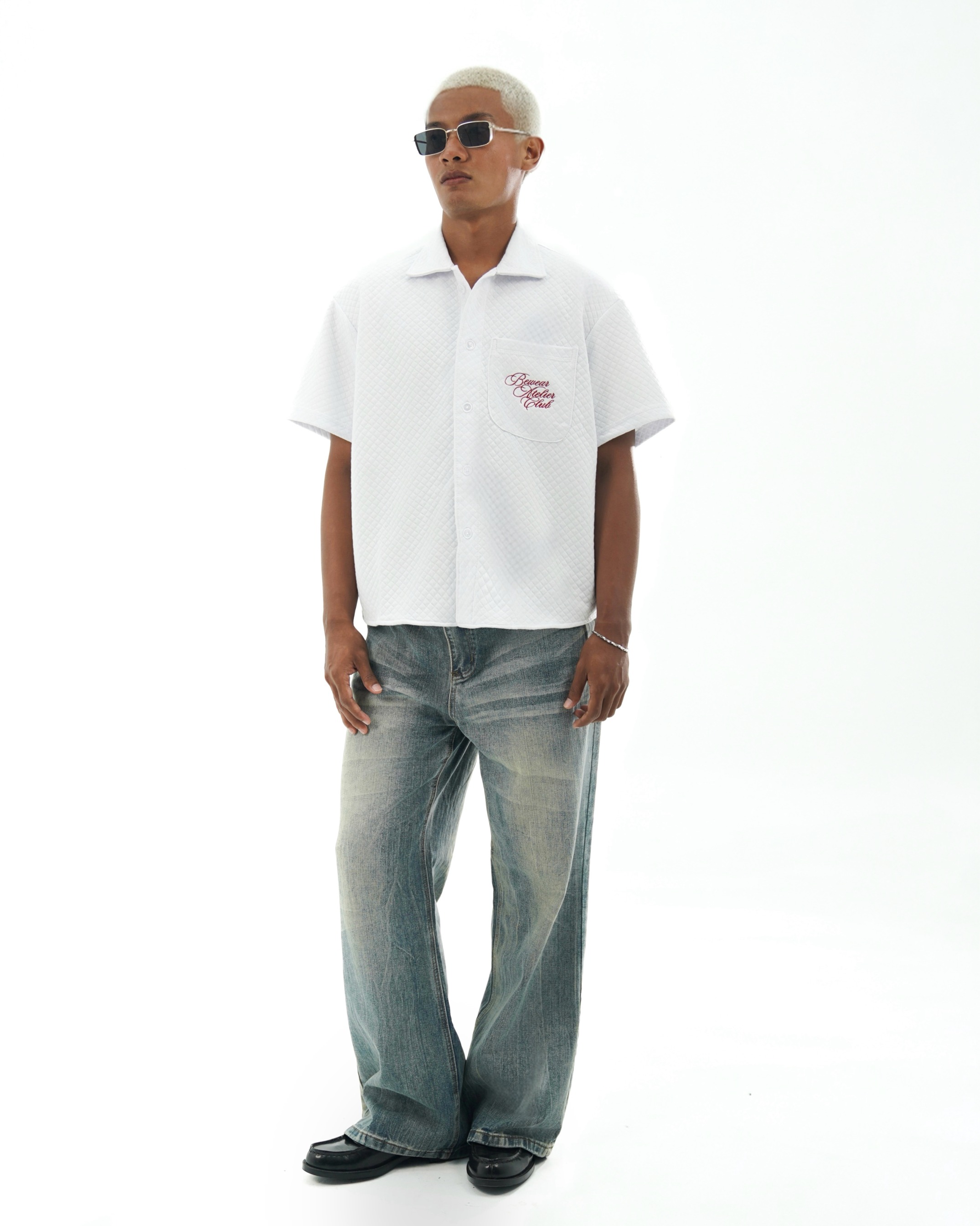Bewear - Boxy Shirt Diamond Whitee