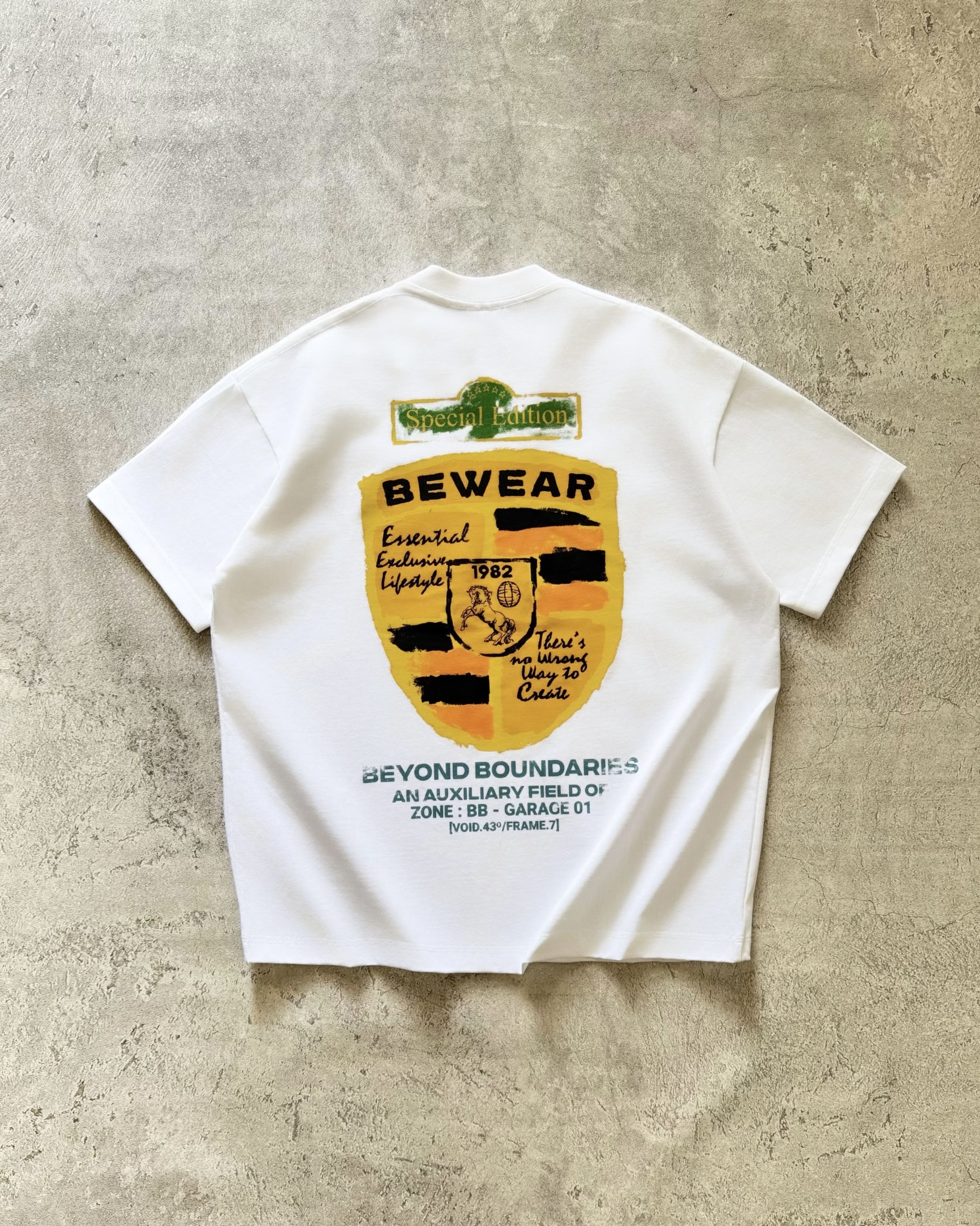 Bewear - Tiny Tee Cavalli Whitee 250 GSM