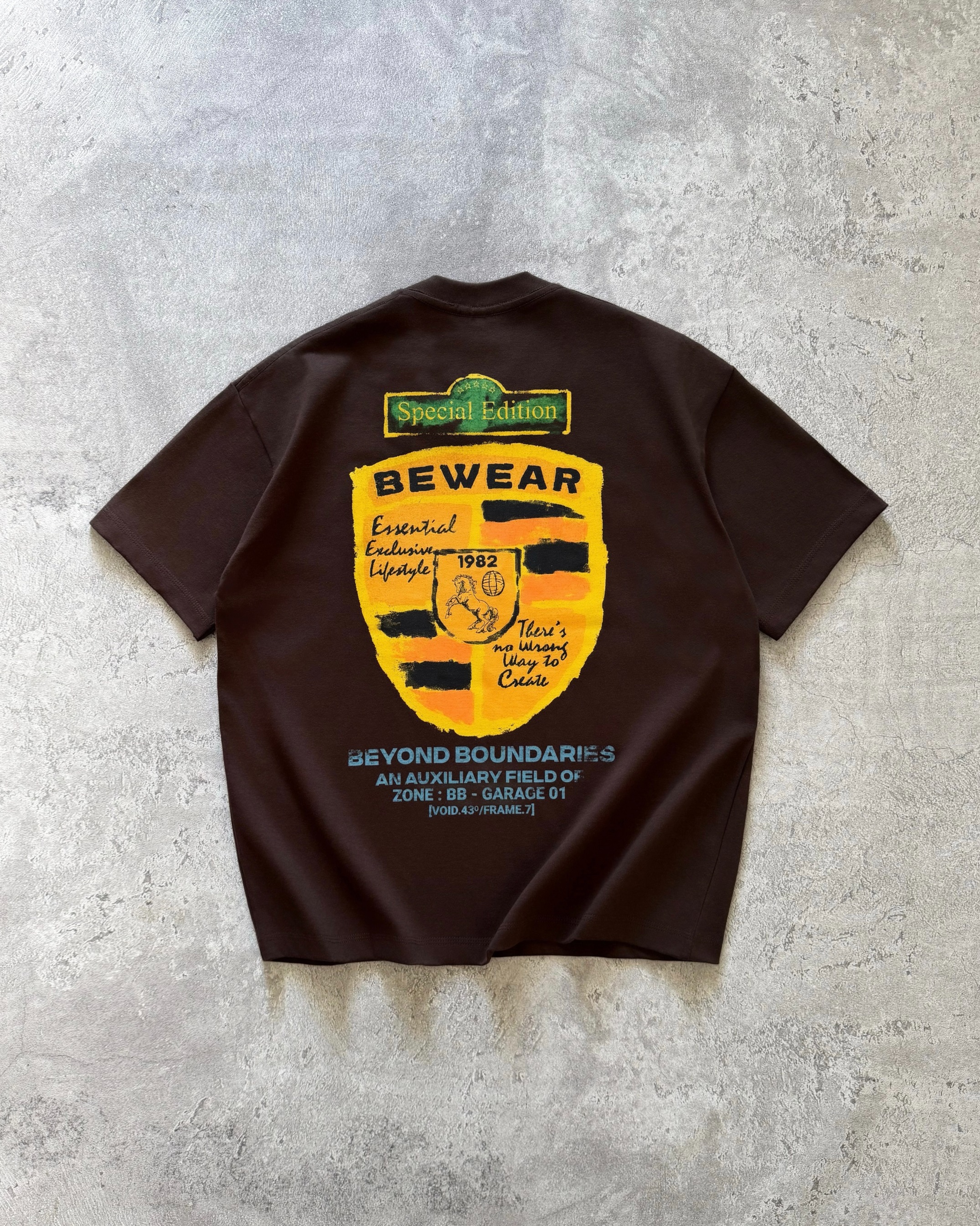 Bewear - Tiny Tee Cavalli Brown 250 GSM