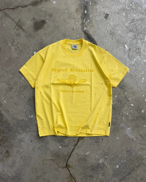 Bewear - Painted Wings Tee Yellow