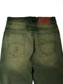 Bewear - Stretchy Loose Jeans Green Matcha