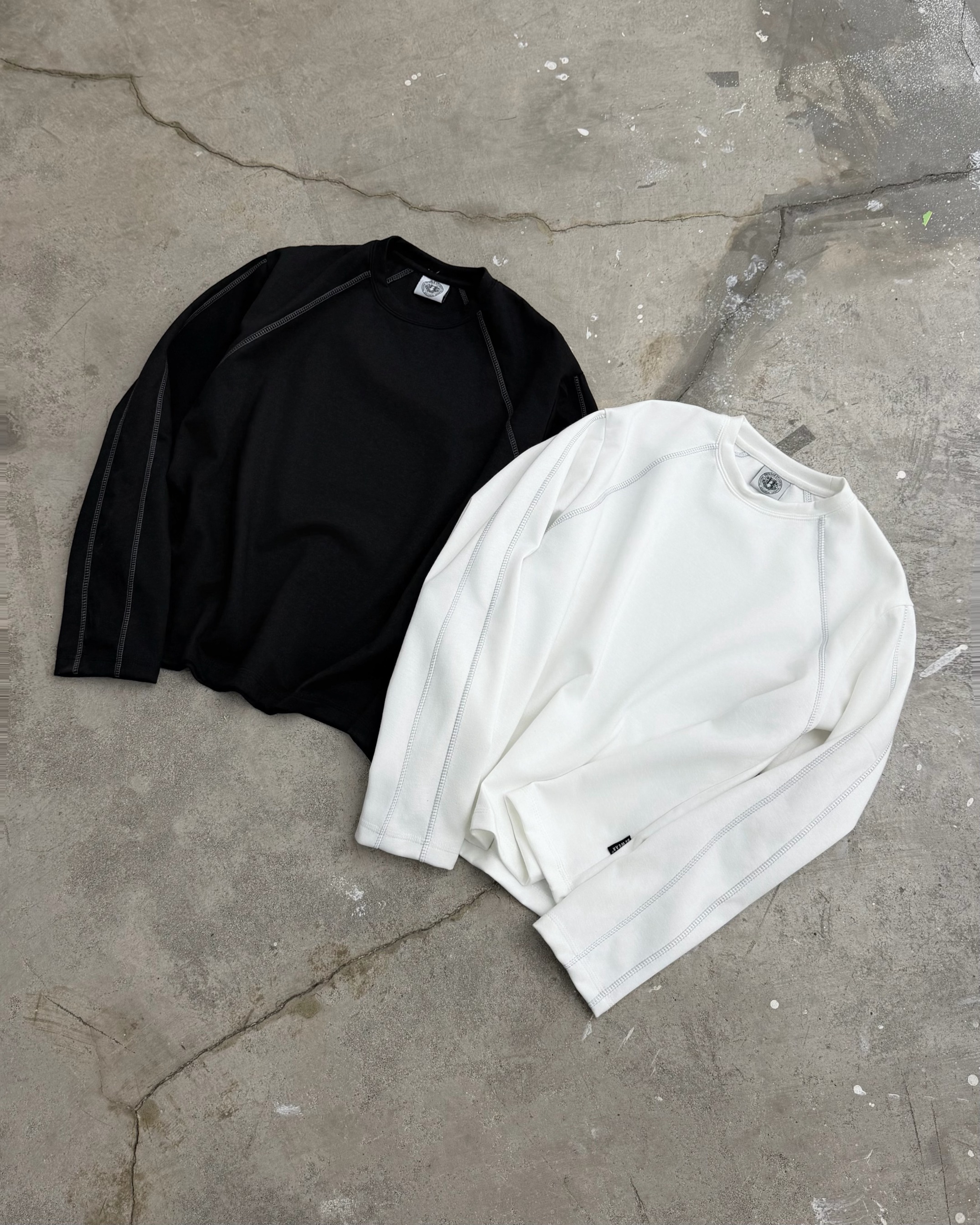 Bewear - Longsleeve List 290GSM Whitee