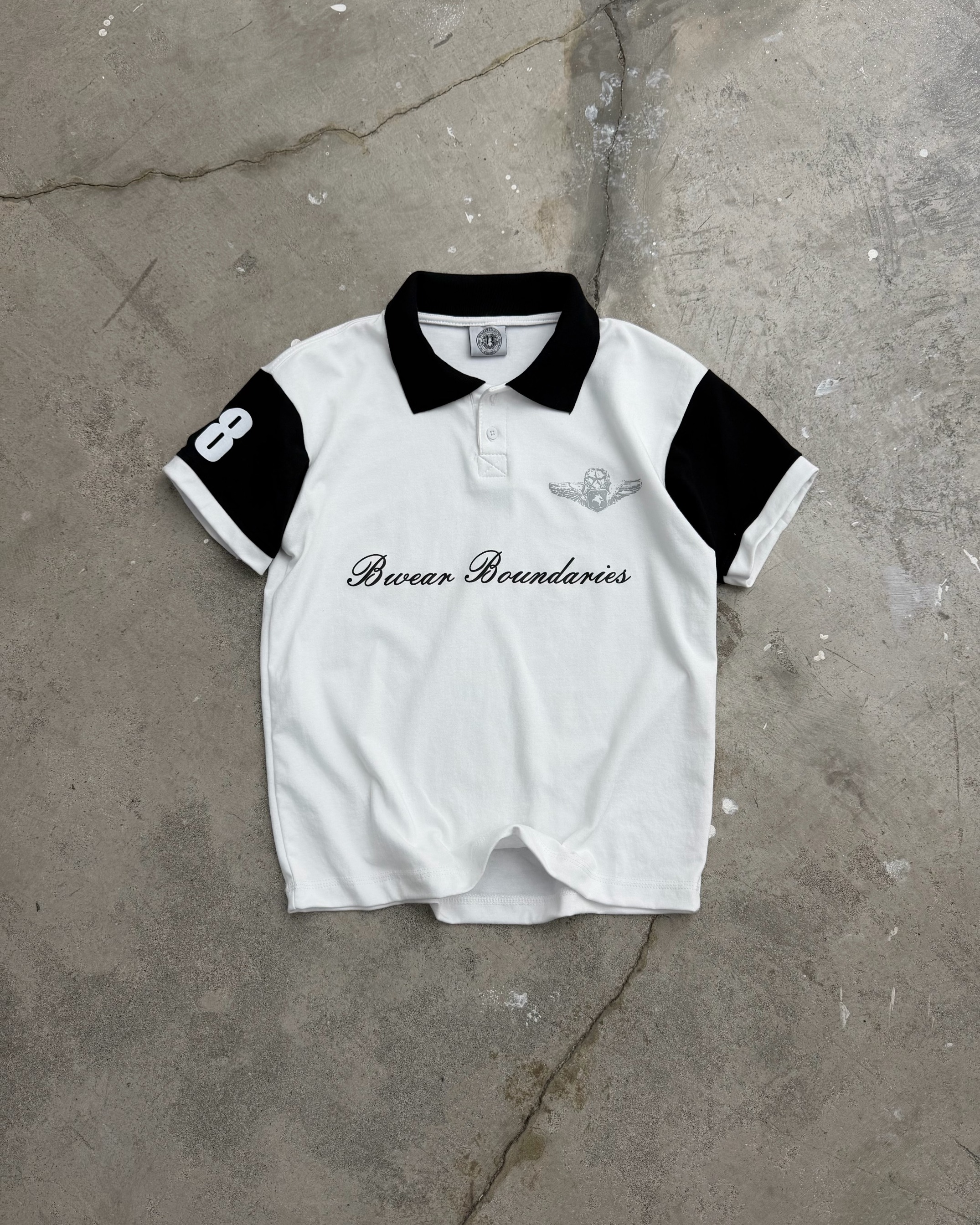 Bewear - Fitted Polo Wings Whitee